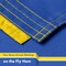 G128 3 Pack: Ukraine Ukrainian Flag | 4x6 Ft | LiteWeave Pro Series Printed 150D Polyester | Country Flag, Indoor/Outdoor, Vibrant Colors, Brass Grommets